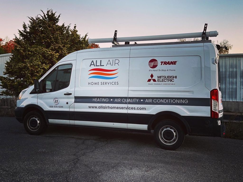 All Air Home Services van side view